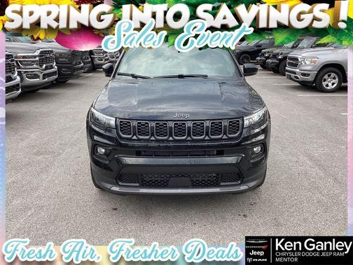 Diamond Black 2026 Jeep Compass Limited