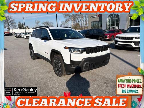 Bright White Clearcoat 2026 Jeep Cherokee LAREDO/LIMITED