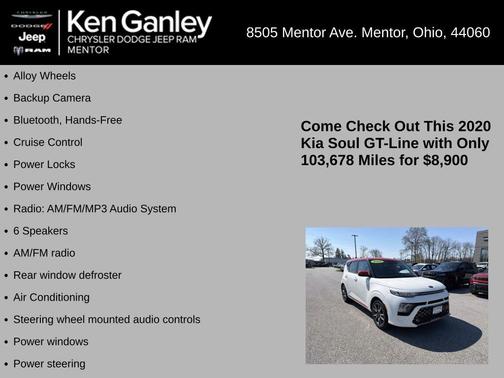 2020 Kia Soul GT-Line 2.0L