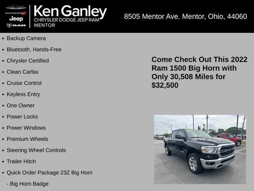 2022 RAM 1500 Big Horn