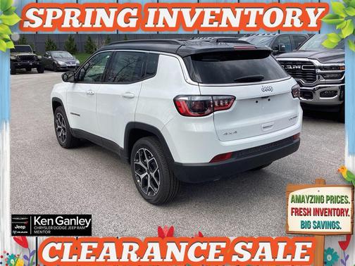Bright White Clearcoat 2026 Jeep Compass Limited