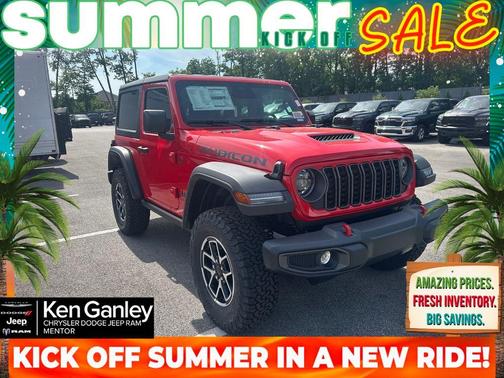 Firecracker Red Clearcoat 2026 Jeep Wrangler Rubicon