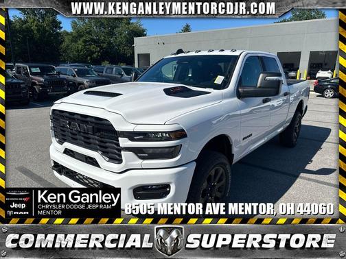 Bright White Clearcoat 2026 RAM 2500 Big Horn
