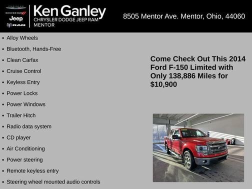 2014 Ford F-150 Limited