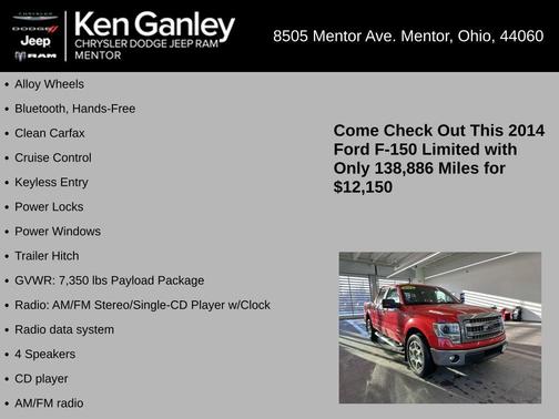 2014 Ford F-150 Limited