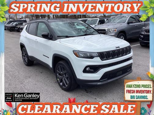 Bright White Clearcoat 2026 Jeep Compass Limited
