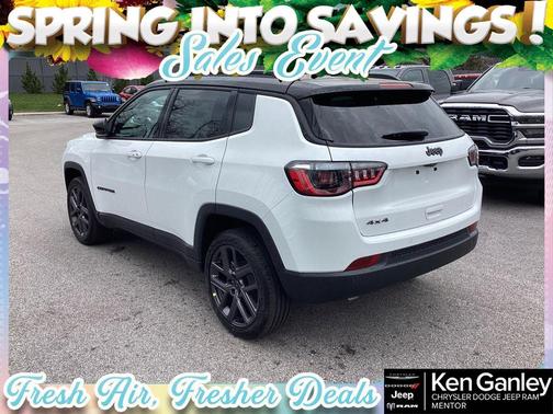 Bright White Clearcoat 2026 Jeep Compass Limited