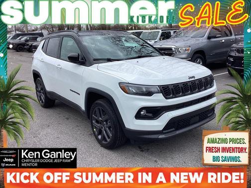 Bright White Clearcoat 2026 Jeep Compass Limited