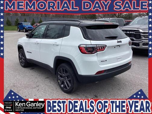 Bright White Clearcoat 2026 Jeep Compass Limited