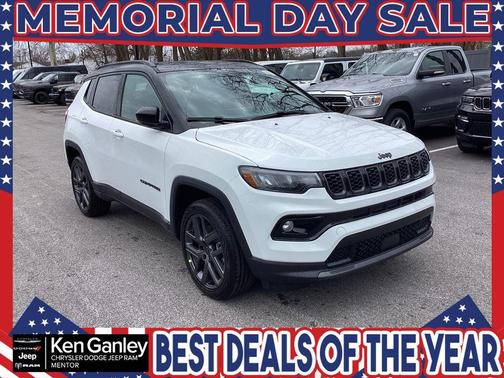 Bright White Clearcoat 2026 Jeep Compass Limited