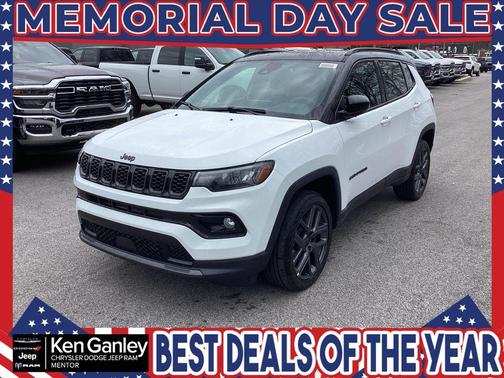 Bright White Clearcoat 2026 Jeep Compass Limited