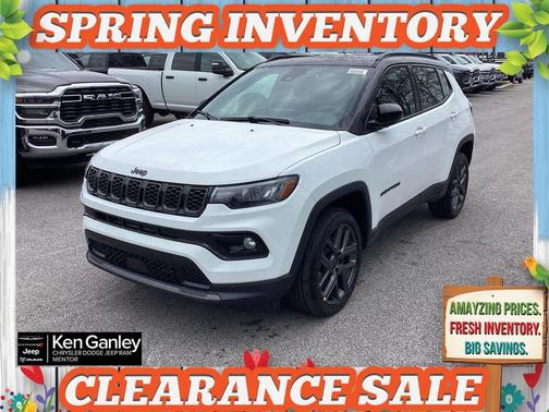 Bright White Clearcoat 2026 Jeep Compass Limited