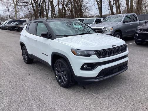 Bright White Clearcoat 2026 Jeep Compass Limited