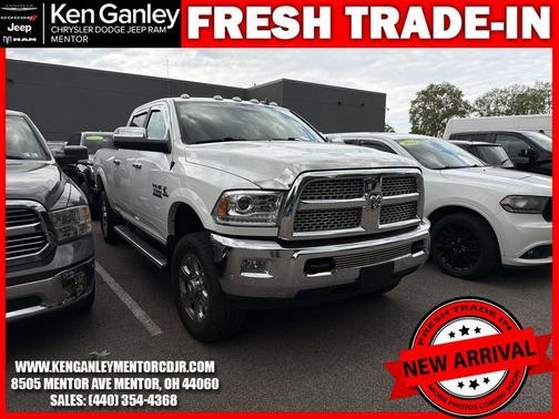 Bright White Clearcoat 2017 RAM 3500 Laramie