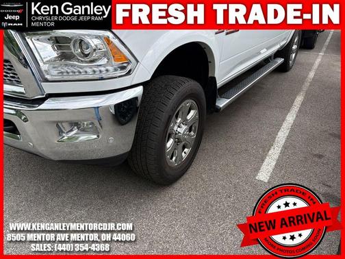 Bright White Clearcoat 2017 RAM 3500 Laramie