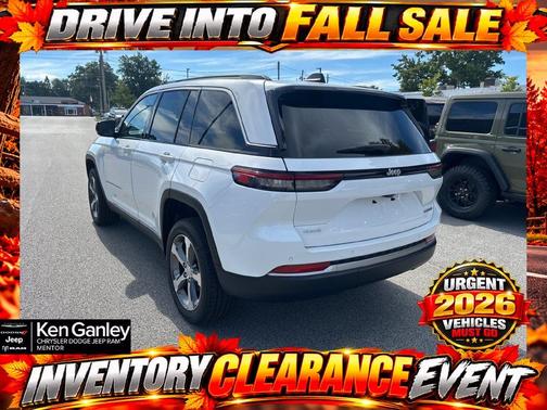 Bright White Clearcoat 2026 Jeep Grand Cherokee Limited