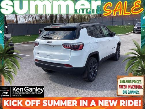 Bright White Clearcoat 2026 Jeep Compass Limited