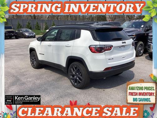 Bright White Clearcoat 2026 Jeep Compass Limited