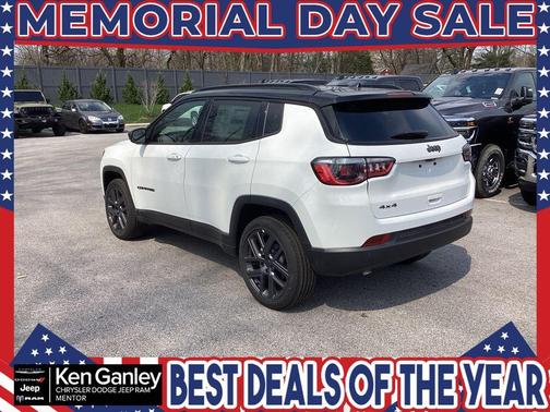Bright White Clearcoat 2026 Jeep Compass Limited