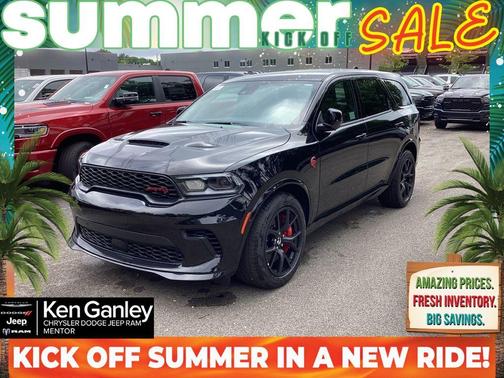 DB Black Crystal Clearcoat 2026 Dodge Durango SRT Hellcat