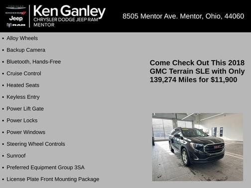 2018 GMC Terrain SLE