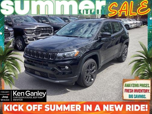 Diamond Black 2026 Jeep Compass Limited