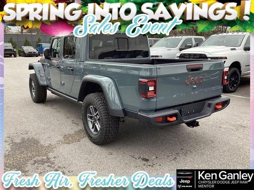 Anvil Clearcoat 2026 Jeep Gladiator Mojave