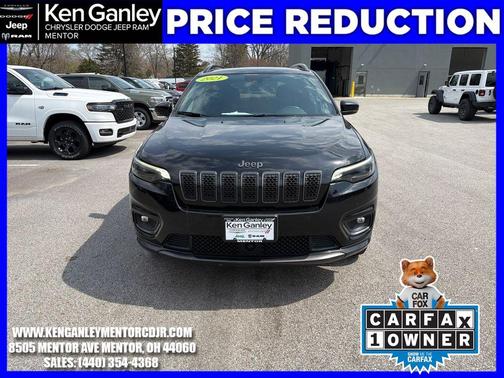 Diamond Black 2021 Jeep Cherokee Limited
