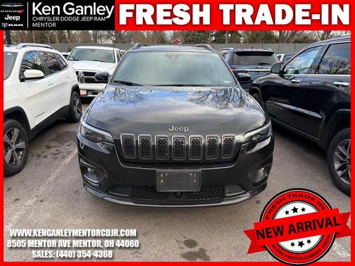 Diamond Black 2021 Jeep Cherokee Limited