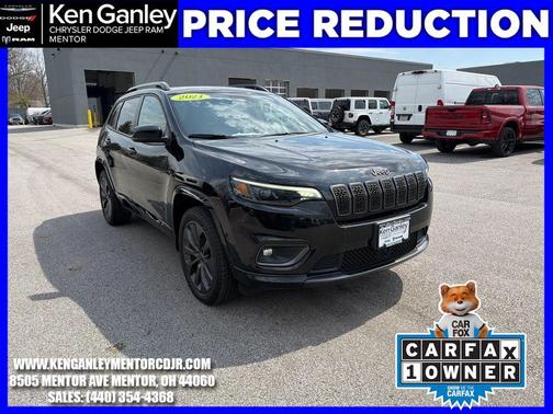 Diamond Black 2021 Jeep Cherokee Limited