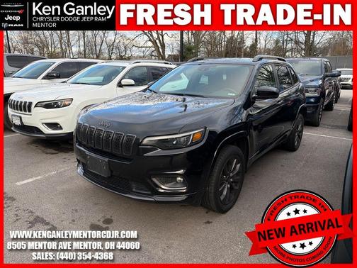 Diamond Black 2021 Jeep Cherokee Limited