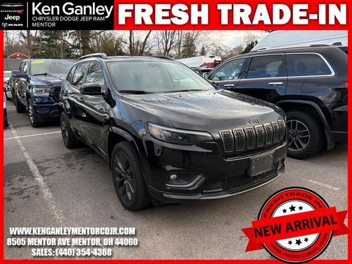 Diamond Black 2021 Jeep Cherokee Limited