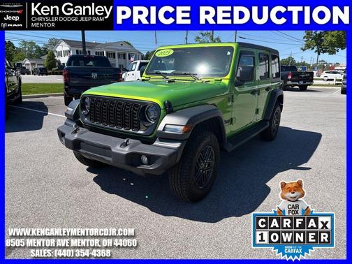 Mojito! Clearcoat 2025 Jeep Wrangler Sport