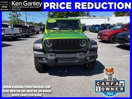 Mojito! Clearcoat 2025 Jeep Wrangler Sport