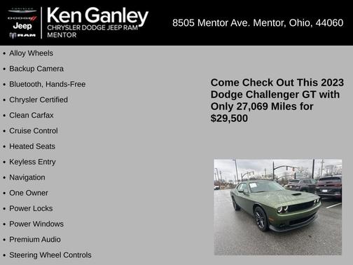 2023 Dodge Challenger GT