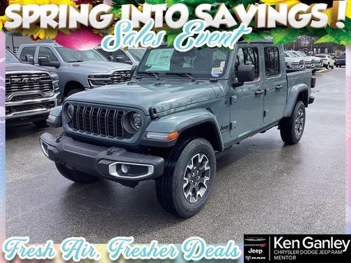 Anvil Clearcoat 2026 Jeep Gladiator Sport