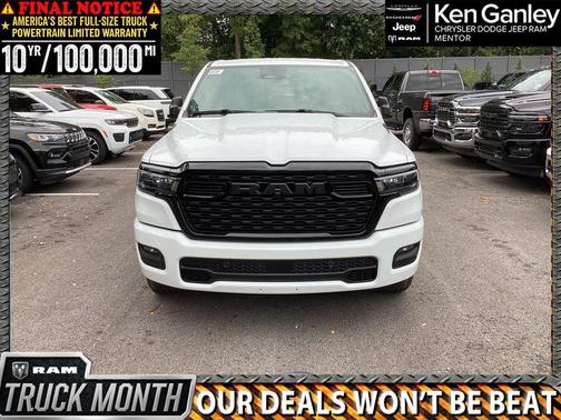 2026 RAM 1500 Big Horn/Lone Star