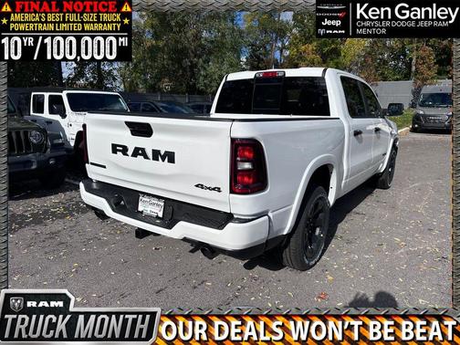 2026 RAM 1500 Big Horn/Lone Star