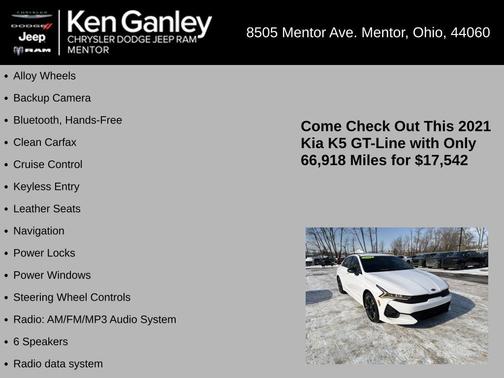 2021 Kia K5 GT-Line
