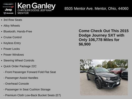 2015 Dodge Journey SXT