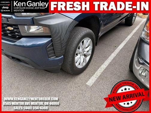 Northsky Blue Metallic 2020 Chevrolet Silverado 1500 Custom