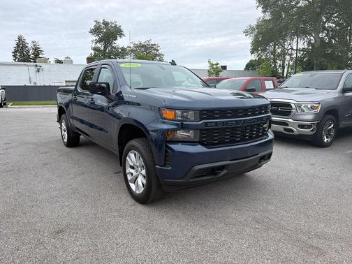 Northsky Blue Metallic 2020 Chevrolet Silverado 1500 Custom