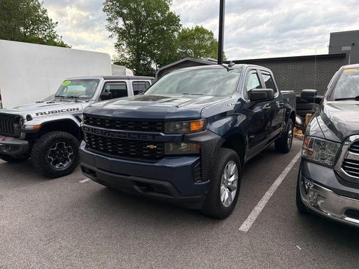 Northsky Blue Metallic 2020 Chevrolet Silverado 1500 Custom