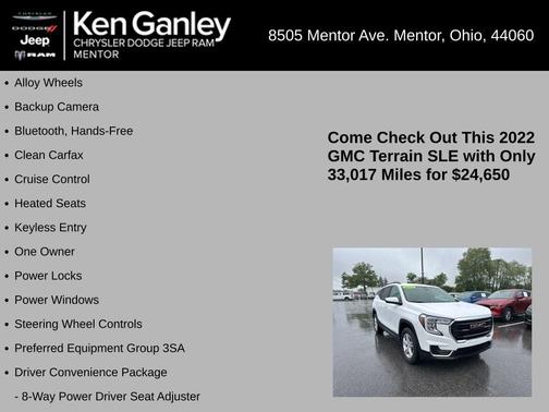 2022 GMC Terrain SLE