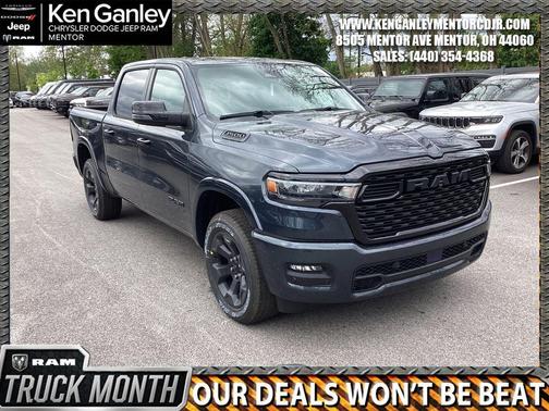 Blue Metallic 2026 RAM 1500 Big Horn/Lone Star
