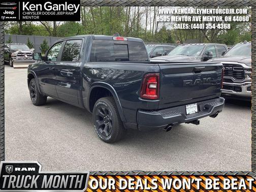 Blue Metallic 2026 RAM 1500 Big Horn/Lone Star