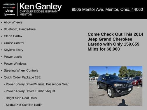 2014 Jeep Grand Cherokee Laredo