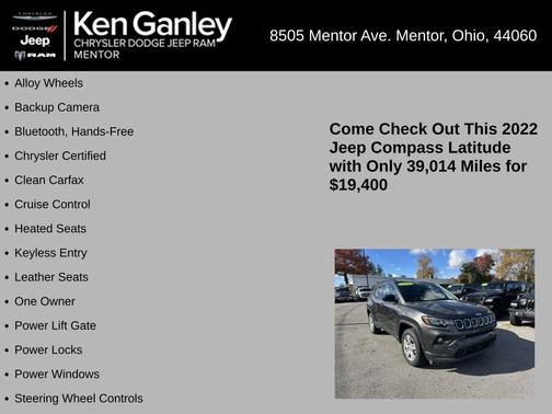 2022 Jeep Compass Latitude