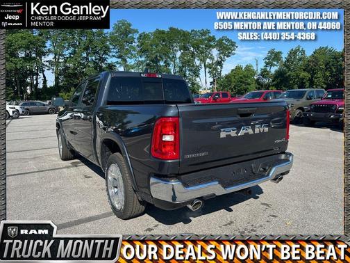 Blue Metallic 2026 RAM 1500 Big Horn/Lone Star