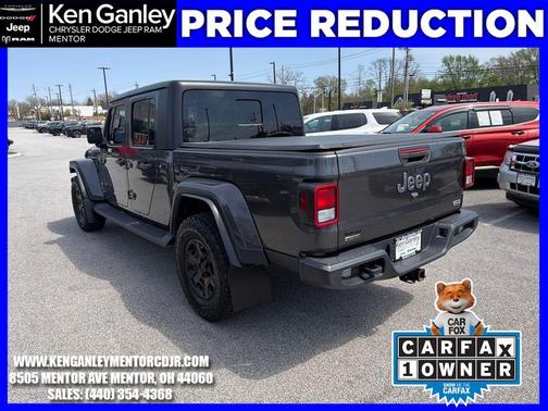 Granite Crystal Clearcoat Metallic 2022 Jeep Gladiator Overland